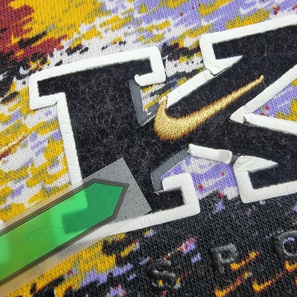 Nike Sweatshirt Womens 2X Gel Revival Crop Logo Crewneck Outdoor Sports - Picture 10 of 14